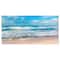 Designart - Indian Ocean Panoramic View - Extra Large Seashore Canvas Art